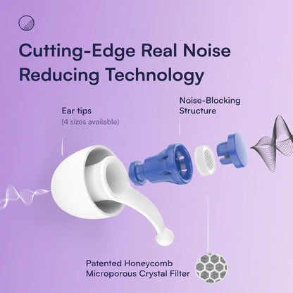 LullAura Sleep Earplugs