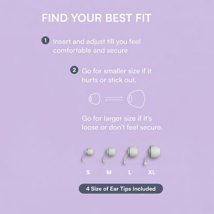 LullAura Sleep Earplugs